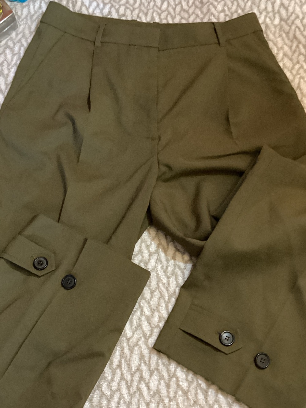 New Zara Utility Trousers.